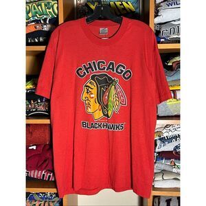 Vintage 80s Swingster NHL Chicago Blackhawks Tee